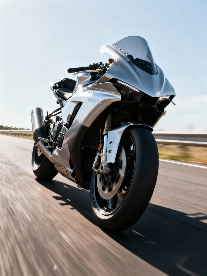 An assortment of custom-designed Monster motorcycle fairings featuring vibrant colors and unique graphics.