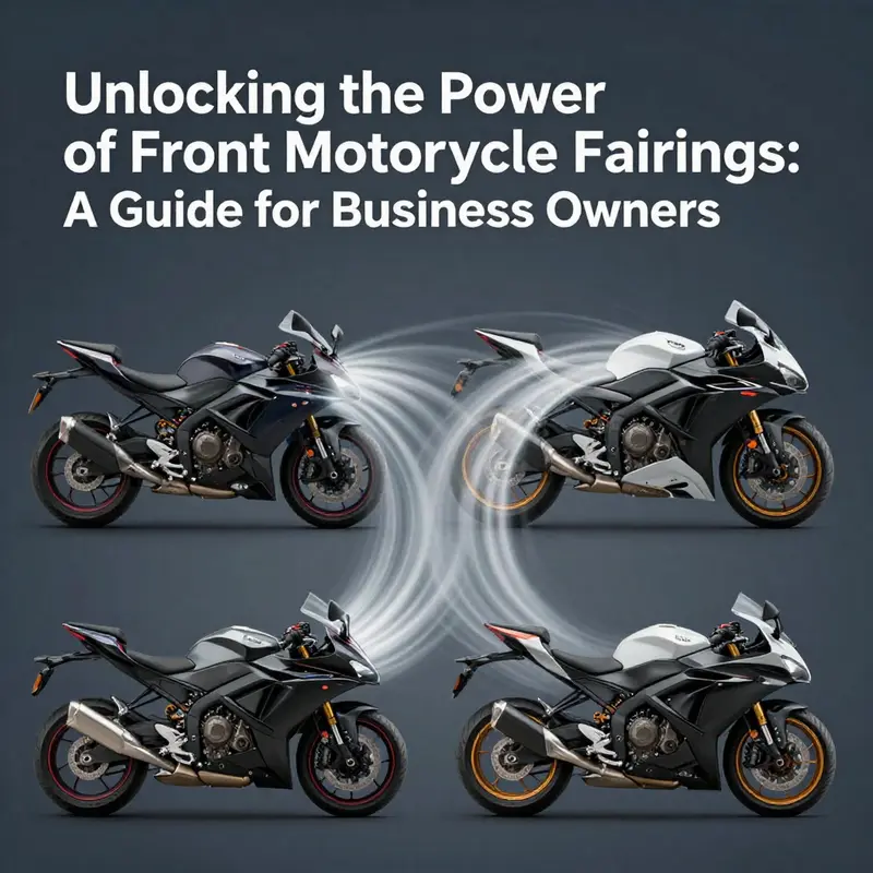 Comparison of half and full motorcycle fairings showing their structural differences and applications.