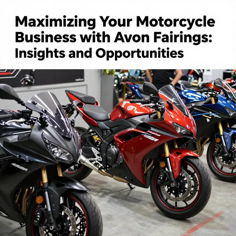 A showcase of affordable motorcycle fairings emphasizing market variety.