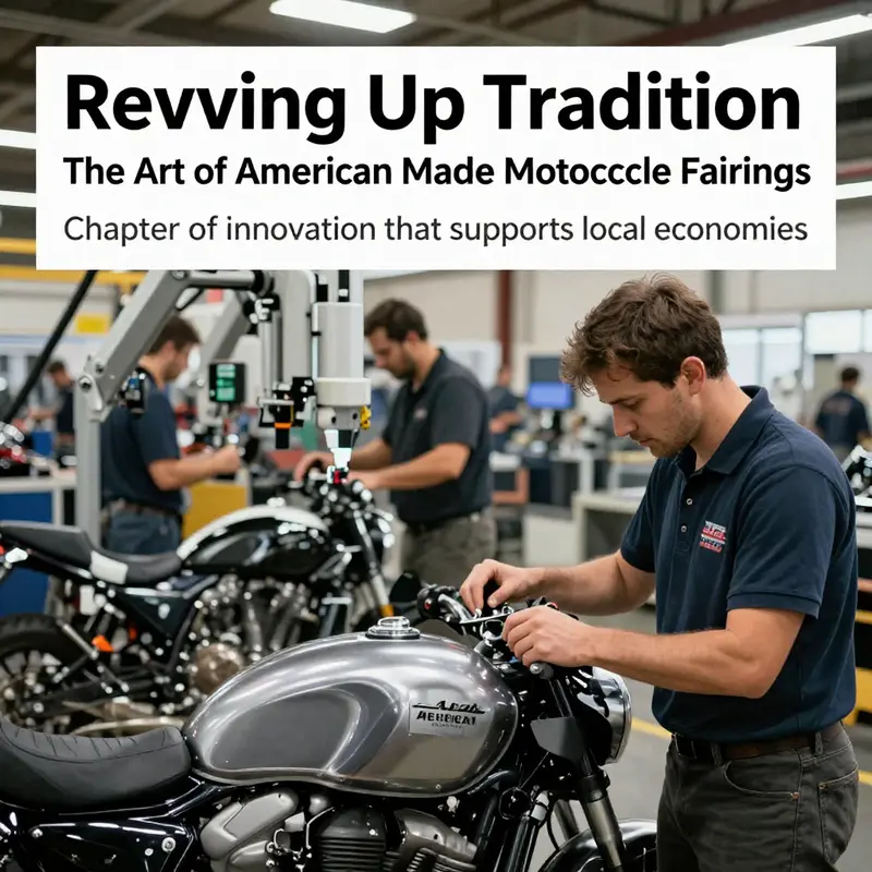 The modern Batwing fairing showcases unique design elements and American craftsmanship.