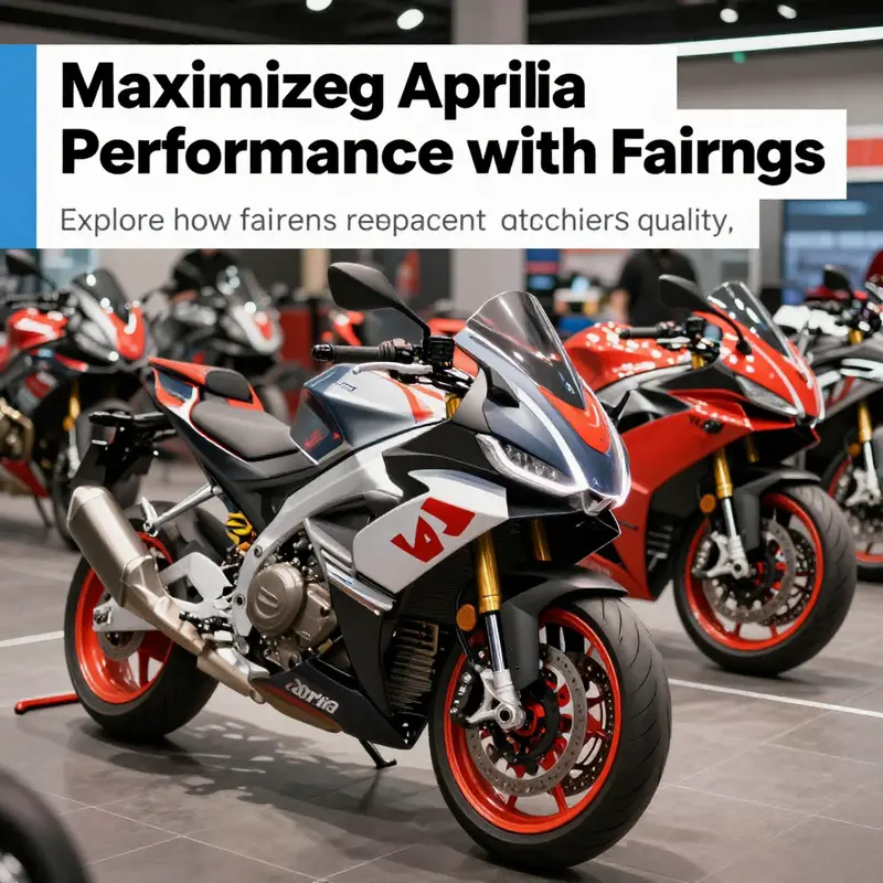 Showroom filled with various Aprilia motorcycles showcasing unique fairings in a visually appealing arrangement.