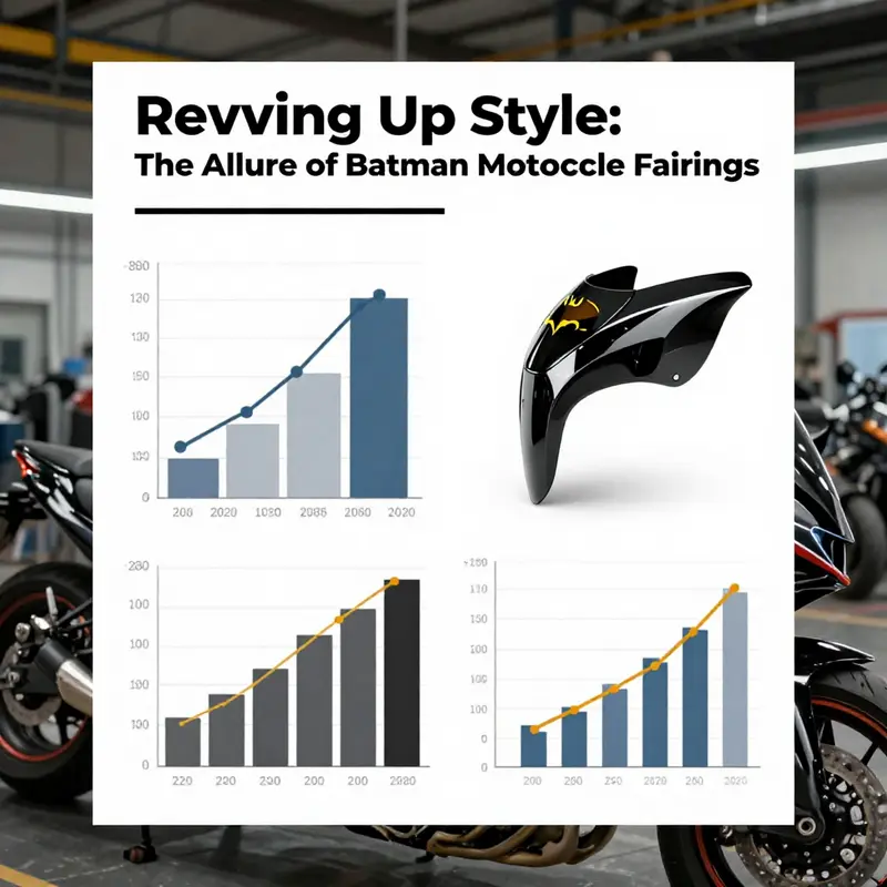 An array of Batman motorcycle fairings displayed, showcasing the diversity in design and appeal.