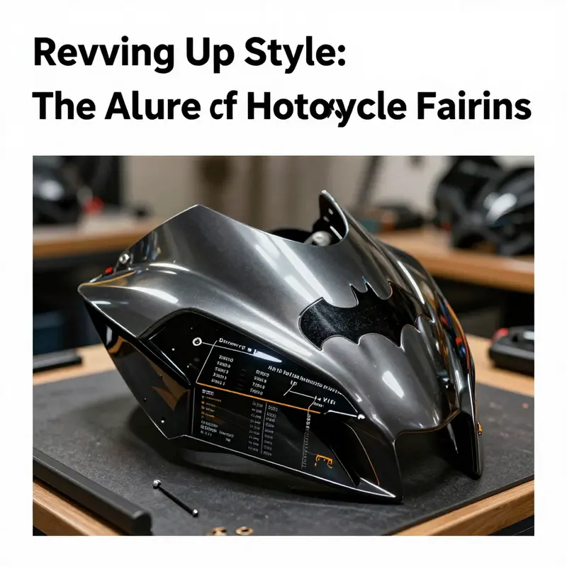 An array of Batman motorcycle fairings displayed, showcasing the diversity in design and appeal.