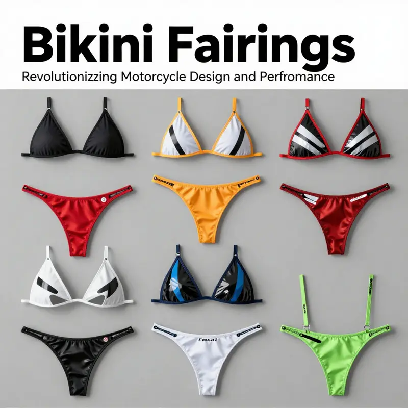 Bikini fairings enhance motorcycle design while improving performance and rider comfort.