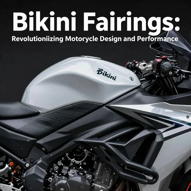 Bikini fairings enhance motorcycle design while improving performance and rider comfort.
