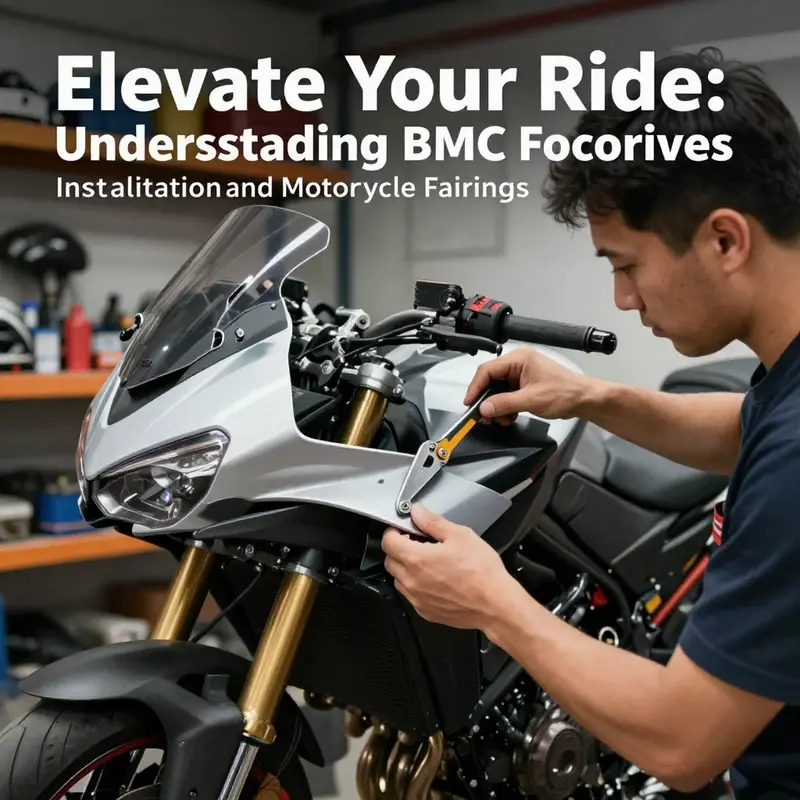 Insight into BMC motorcycle fairing materials and the technology behind their durable design.