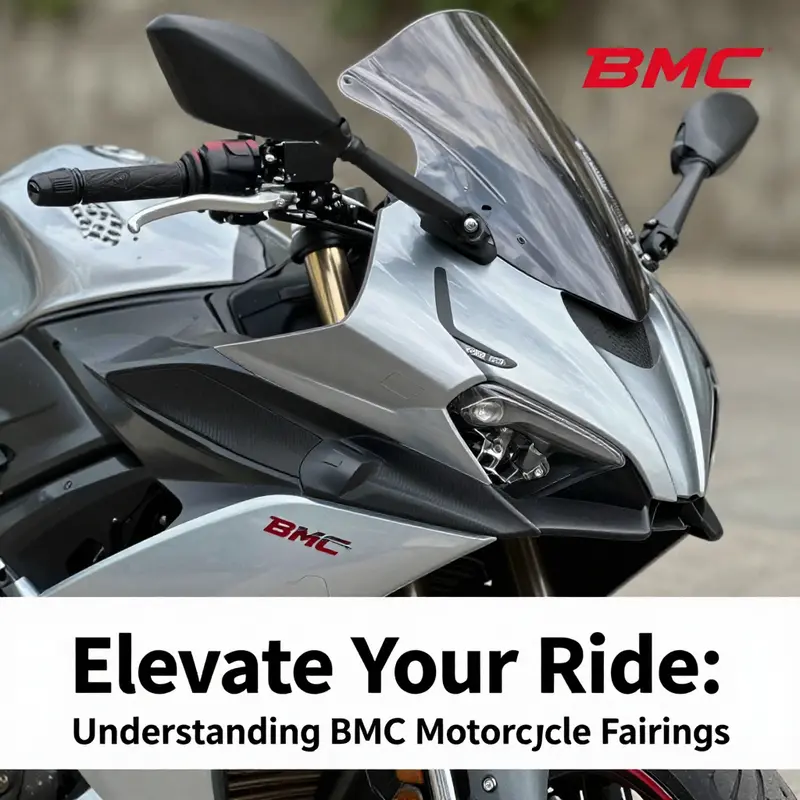 Insight into BMC motorcycle fairing materials and the technology behind their durable design.