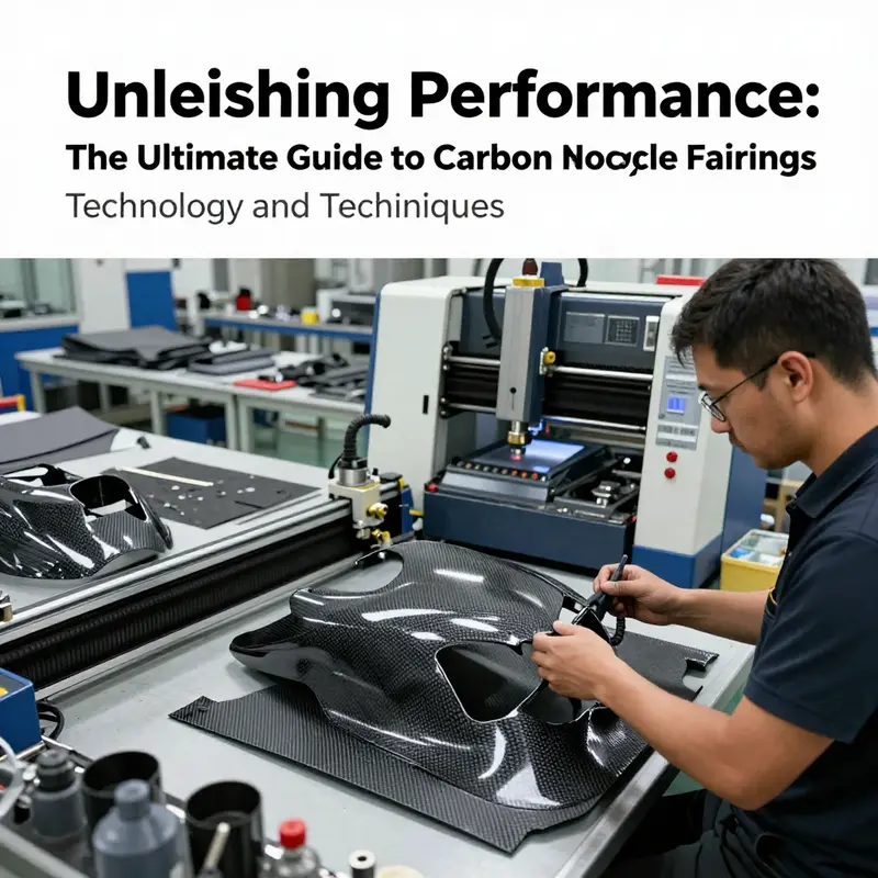 A motorcycle showcasing the aerodynamic benefits of carbon fiber fairings on a racetrack.