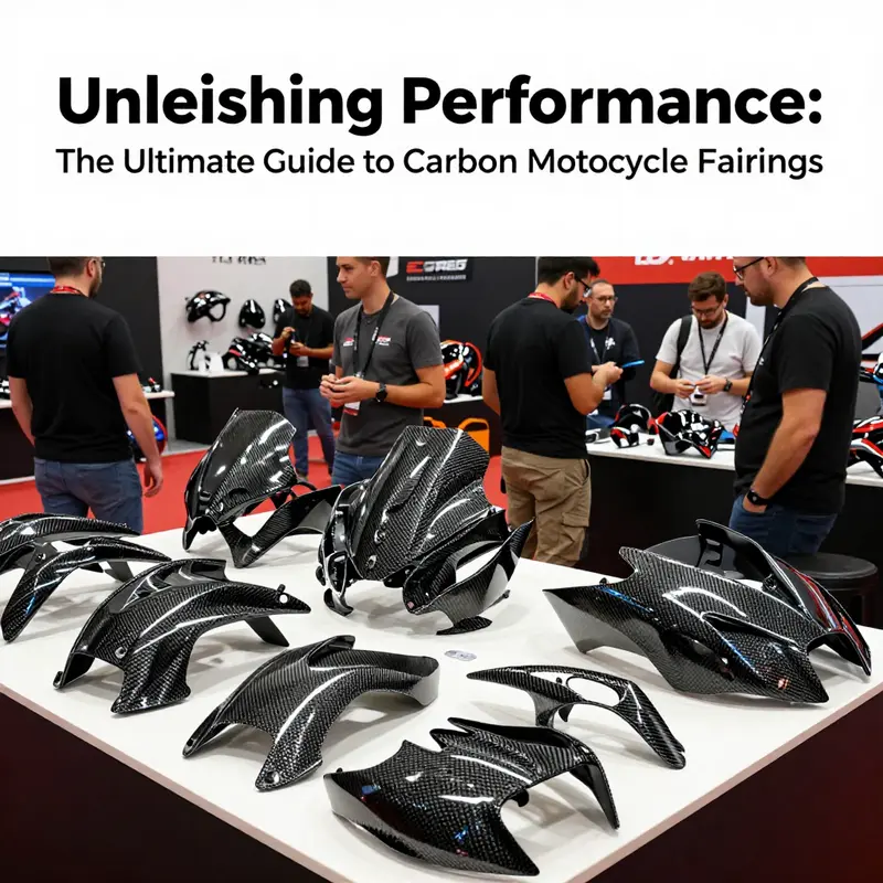 A motorcycle showcasing the aerodynamic benefits of carbon fiber fairings on a racetrack.