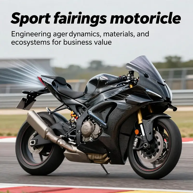 Race-ready sport fairings engineered for aerodynamics, top speed, and rider comfort.