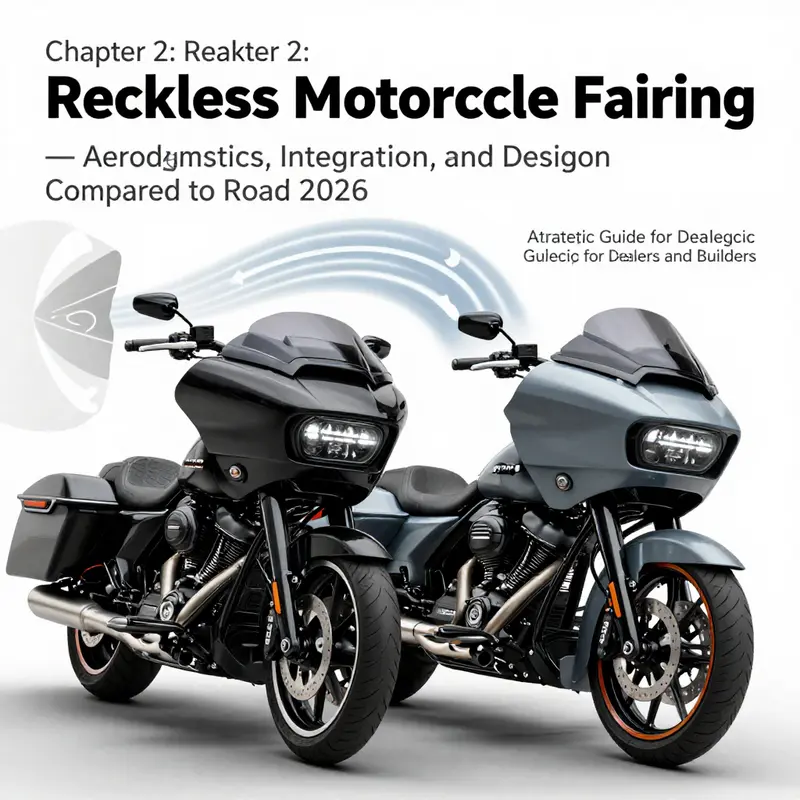 Pre-owned Reckless inner fiberglass fairing showcasing structural ribs and fitment considerations for Reckless models.