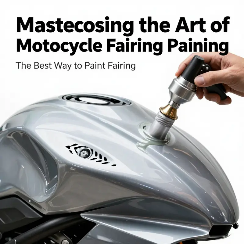 Thorough cleaning and sanding are crucial elements in preparing motorcycle fairings for painting.