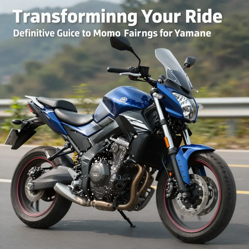 Comparison of OEM and custom motorcycle fairings for Yamaha Road Star, highlighting their design differences.