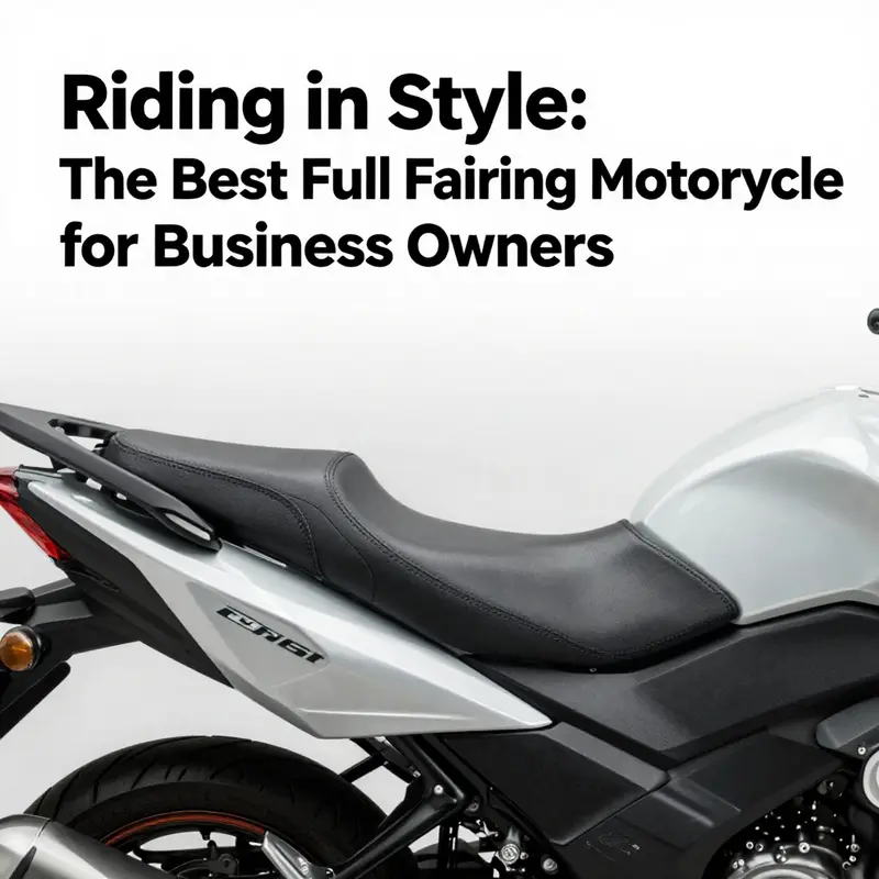 Innovative design elements contribute to the striking appearance and functionality of the best full fairing motorcycle.