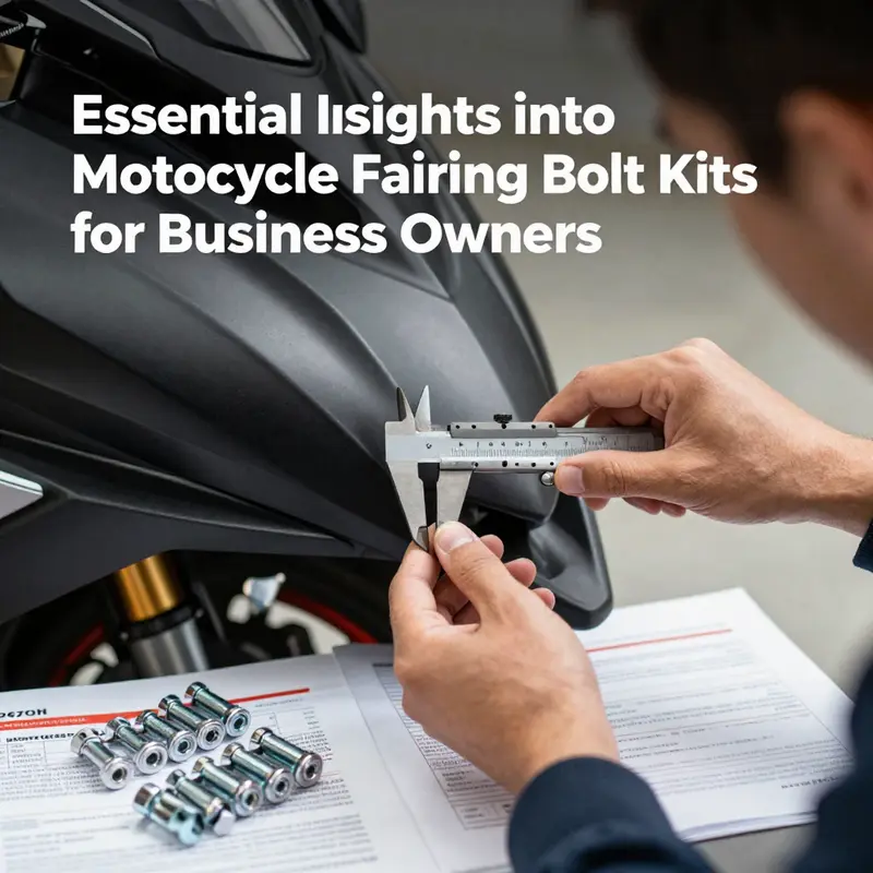 Examine the superior materials used in fairing bolt kits for durability.