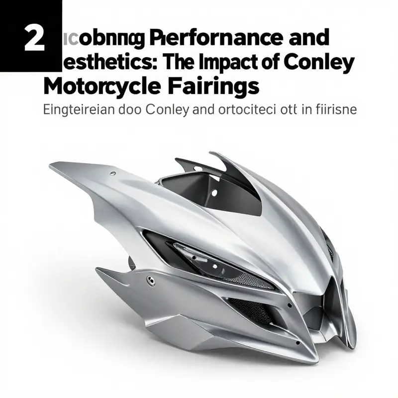 A snapshot of Conley motorcycle fairings emphasizing variety and market presence.
