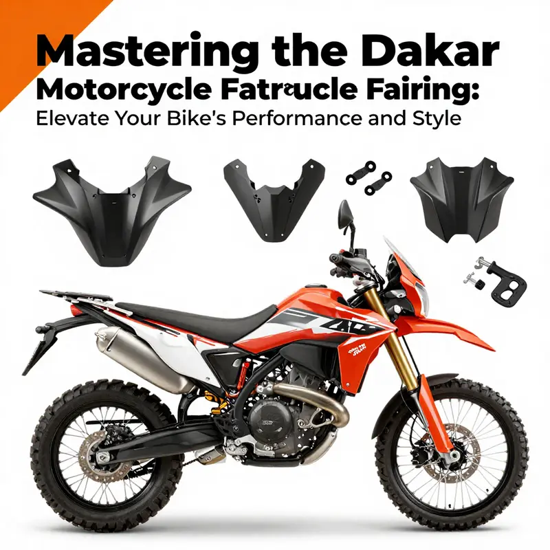 A BMW F650GS Dakar showcasing its sleek fairing designed for enhanced aerodynamics.