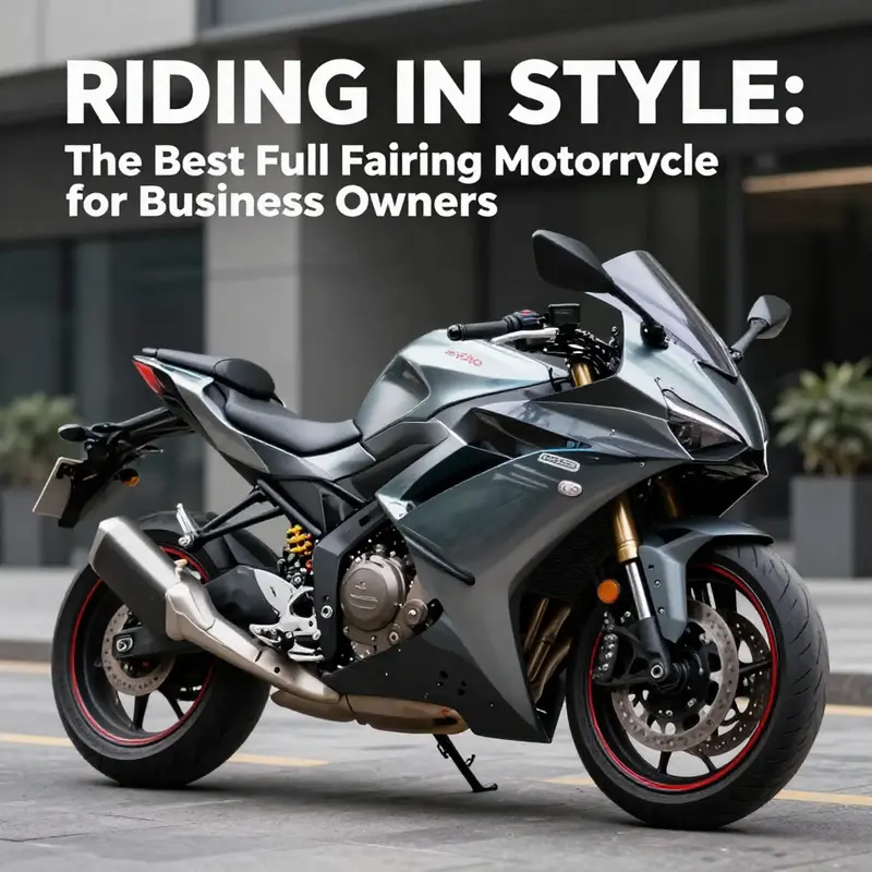 Innovative design elements contribute to the striking appearance and functionality of the best full fairing motorcycle.