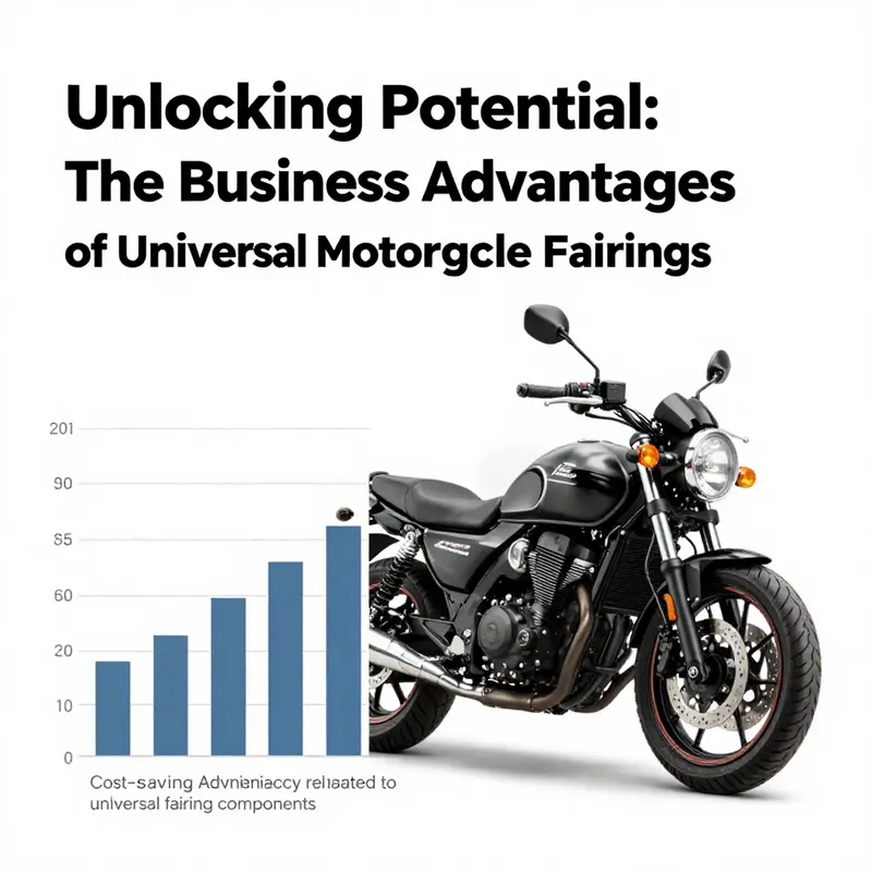 Universal fairings enhance the adaptability of various motorcycle models.