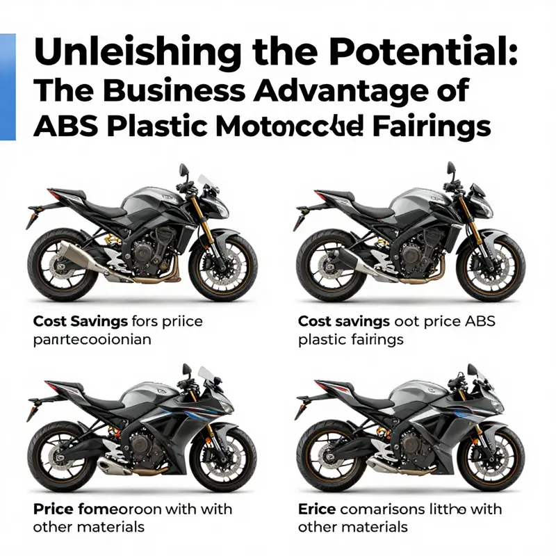 A motorcycle equipped with aerodynamic ABS plastic fairings, highlighting reduced air resistance during high-speed rides.