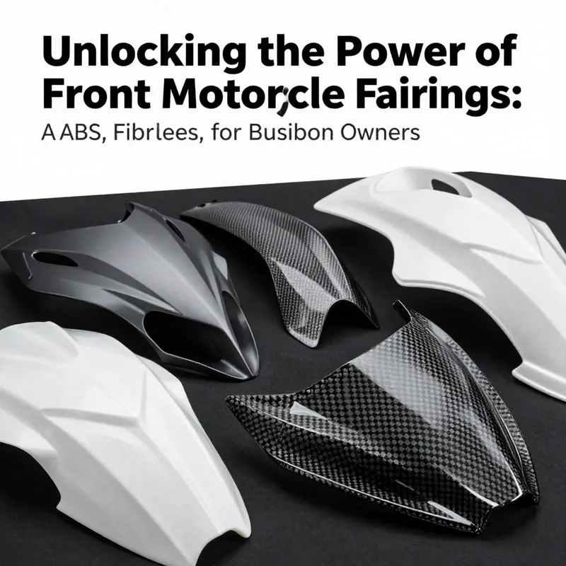 Comparison of half and full motorcycle fairings showing their structural differences and applications.