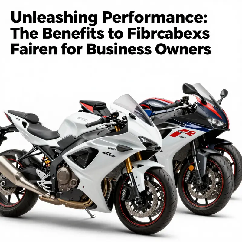 A visually stunning array of motorcycles demonstrating the appeal and variety of fiberglass fairings.