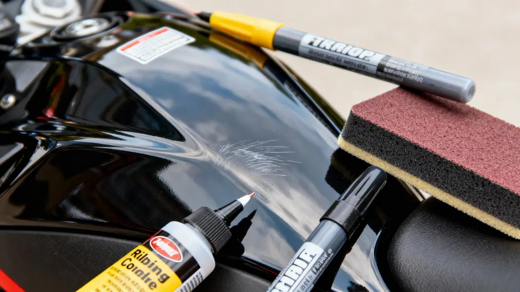 Repairing motorcycle fairings with effective techniques for fiberglass and ABS plastic.