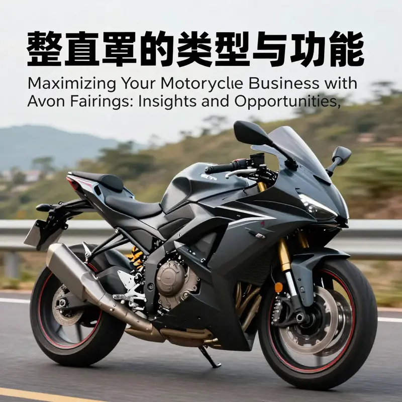 A showcase of affordable motorcycle fairings emphasizing market variety.