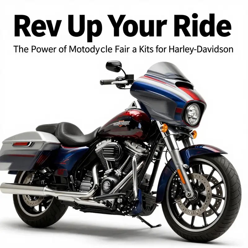 Detailed overview of Harley-Davidson motorcycle fairing kits emphasizing aerodynamics and aesthetics.
