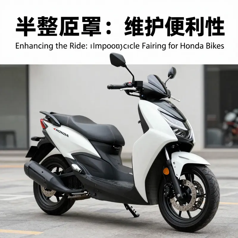A Honda motorcycle featuring a full fairing, perfect for performance and aerodynamic efficiency.