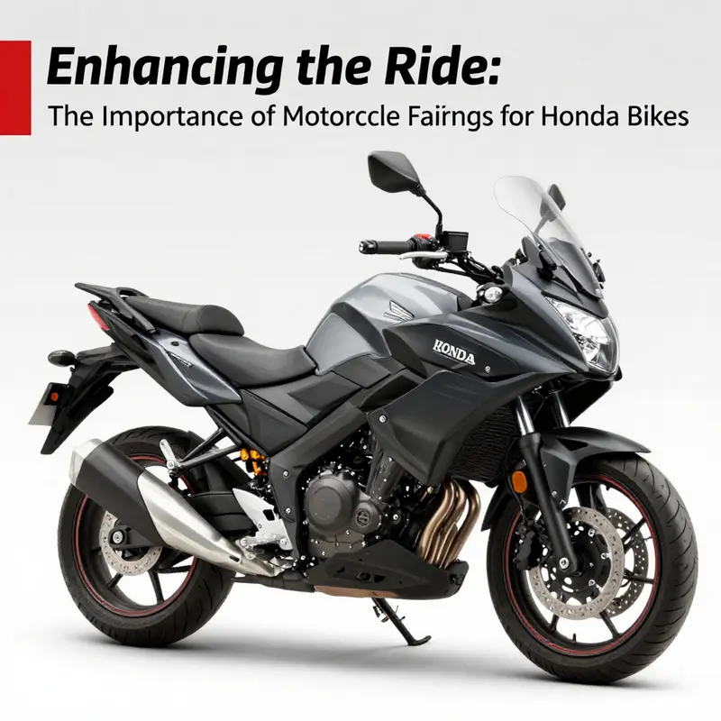 A Honda motorcycle featuring a full fairing, perfect for performance and aerodynamic efficiency.