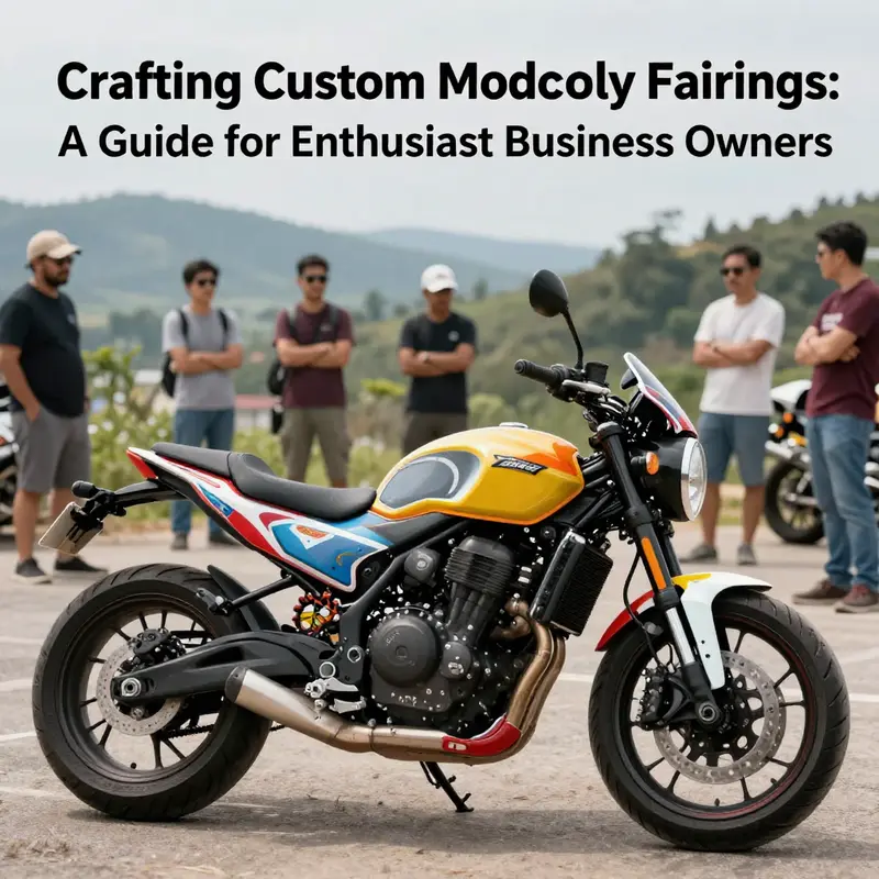 Materials and tools essential for creating a custom motorcycle fairing.