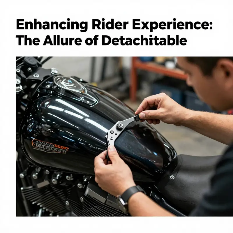 The dual aesthetic, highlighting the versatility of detachable motorcycle fairings.
