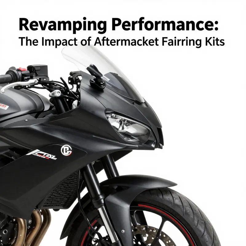Aftermarket fairing kits significantly enhance the performance and aesthetics of sportbikes.