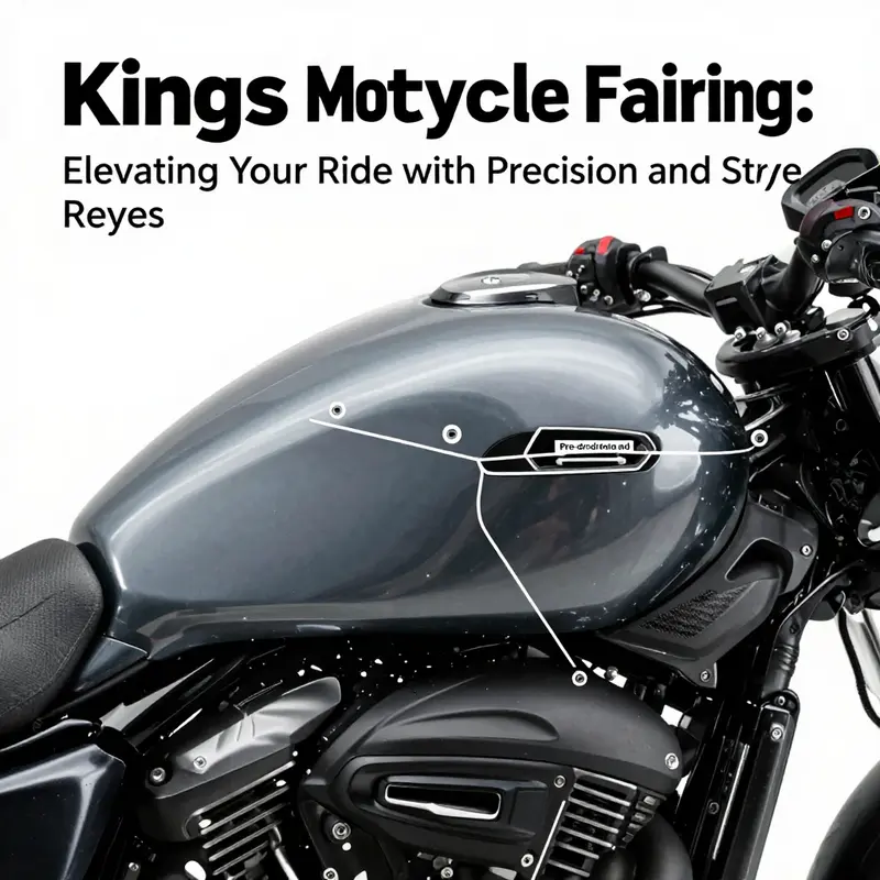 Highlighting the quality materials used in Kings motorcycle fairings, emphasizing their durability and construction.