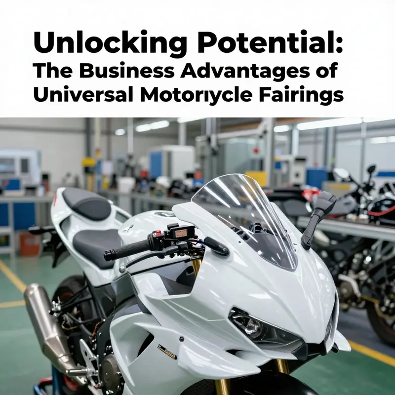 Universal fairings enhance the adaptability of various motorcycle models.