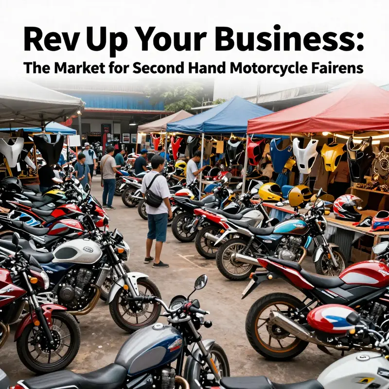 A comprehensive look at the thriving online marketplace for second-hand motorcycle fairings.