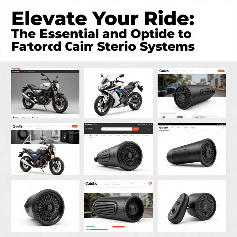 Seamless integration of audio systems within motorcycle fairings enhances both sound quality and aesthetics.