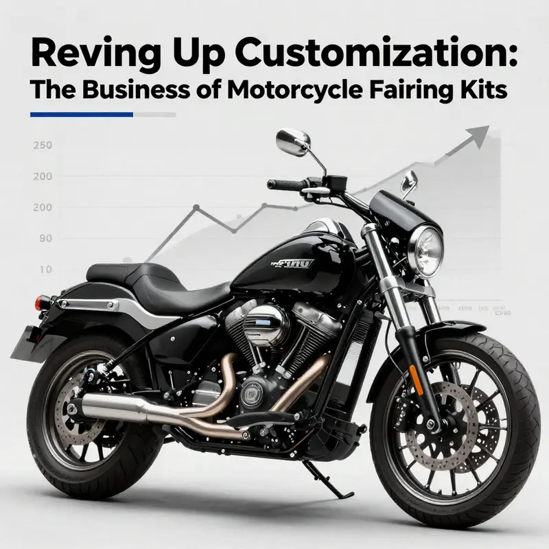 Motorcycles sporting custom fairing kits that boost performance and aerodynamics.
