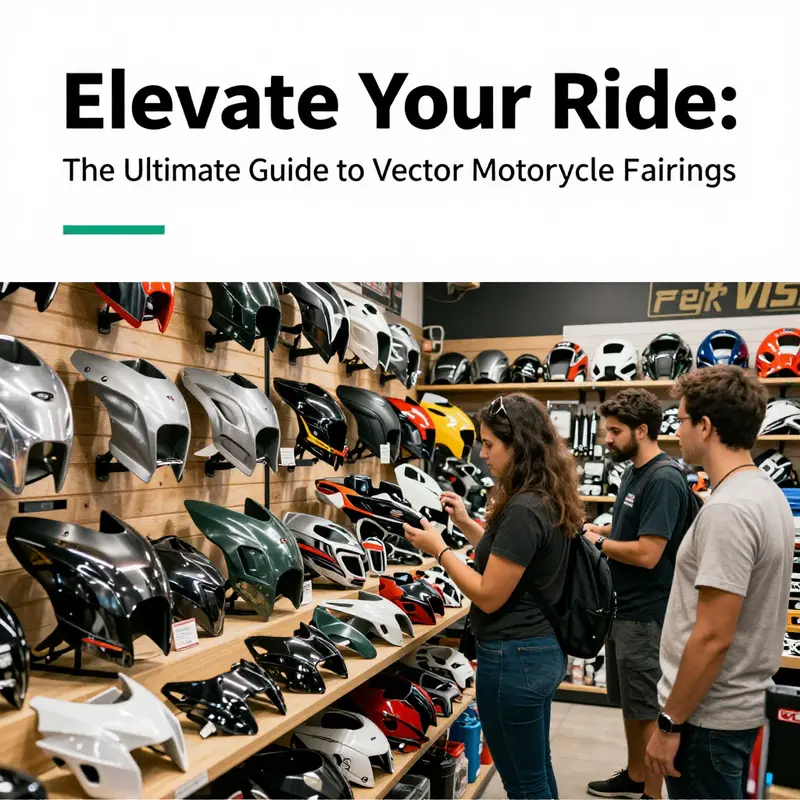 Vector Batwing fairings enhance the aesthetic and aerodynamics of Honda VTX motorcycles.