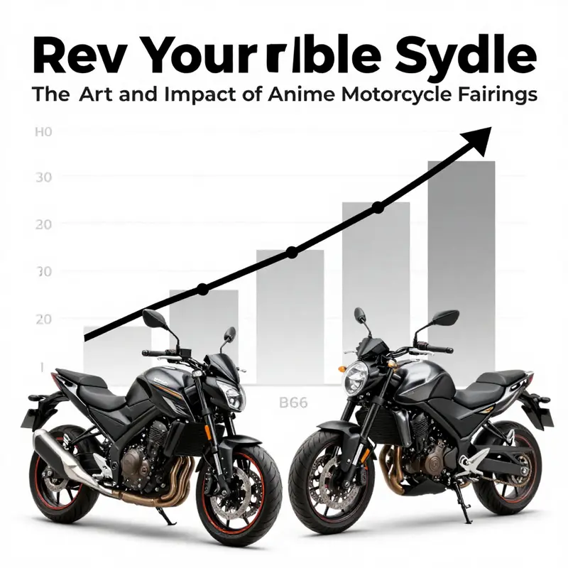 A motorcycle adorned with vibrant anime fairings that highlight the aesthetic appeal of unique designs.