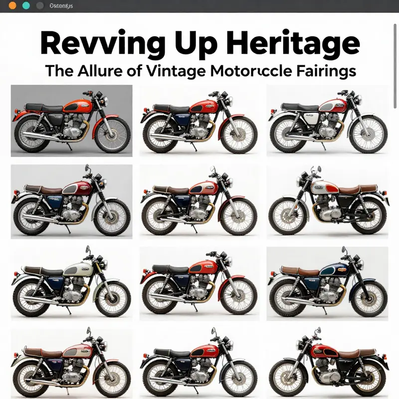 Enhanced aerodynamics through classic batwing fairing design.