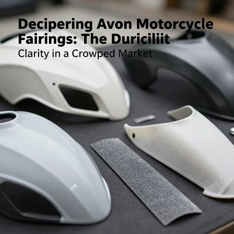 A visual representation of the brand confusion surrounding Avon motorcycle fairings in a competitive landscape.