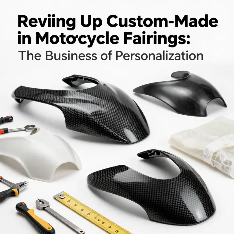 The creative process behind designing custom motorcycle fairings.