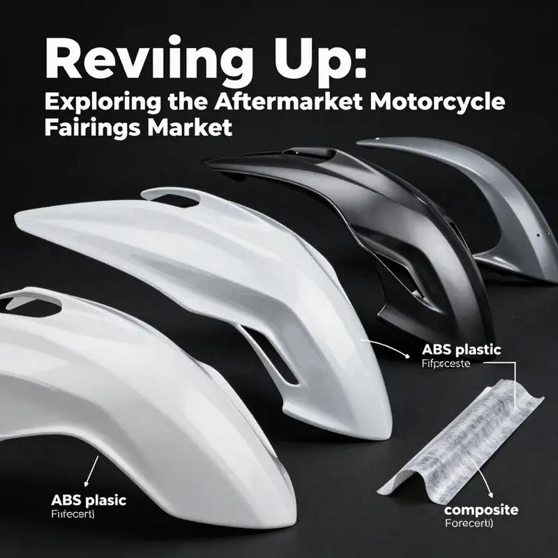Different types of motorcycle fairings to enhance aesthetics and performance.