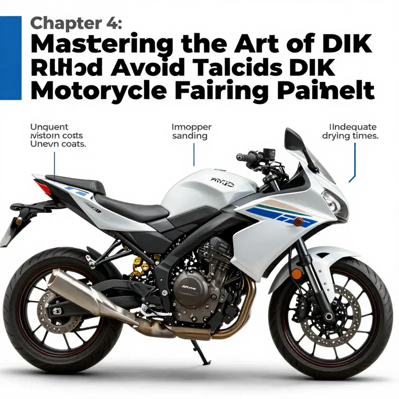Preparation is key for achieving a durable paint job on motorcycle fairings.