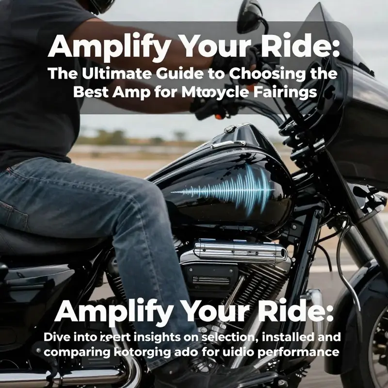 A rider on a Harley-Davidson motorcycle, highlighted by sound waves to depict audio quality.