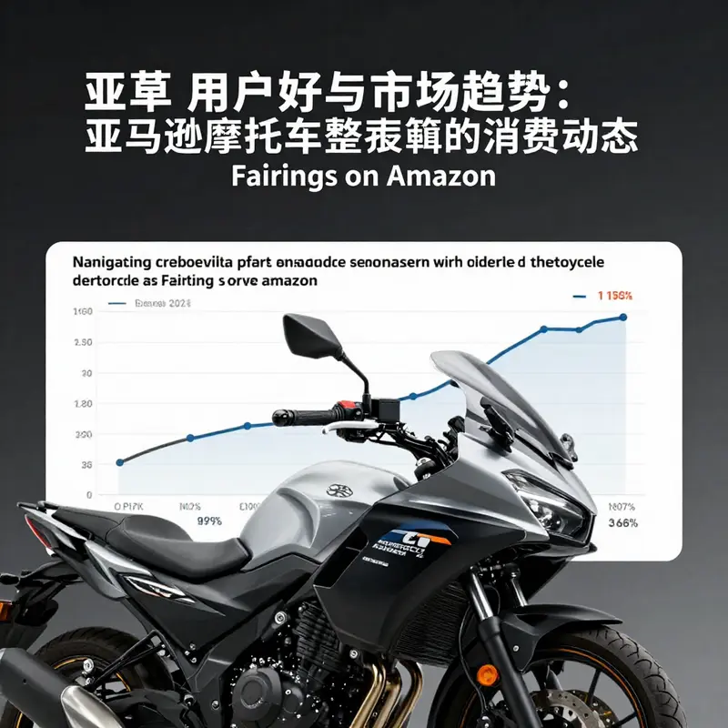 A diverse selection of motorcycle fairings available on Amazon, highlighting their applicability across different models.