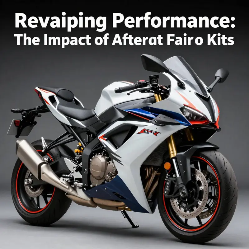 Aftermarket fairing kits significantly enhance the performance and aesthetics of sportbikes.