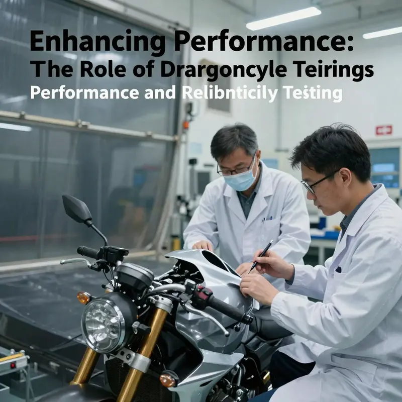 The aerodynamic design of a Dragonfly motorcycle fairing enhancing performance.